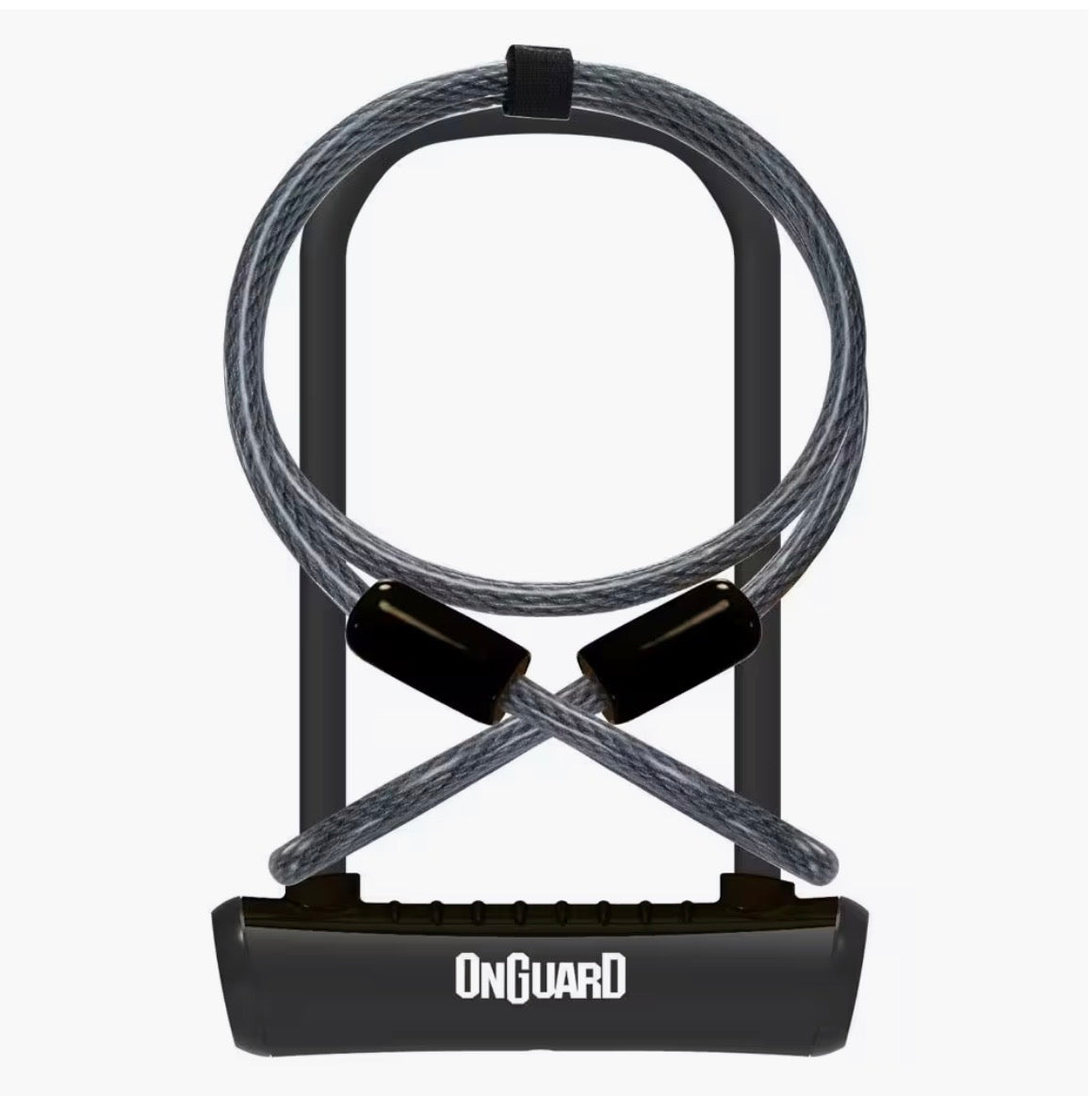 OnGuard Neon Series U-Lock DT Black Bicycle Lock